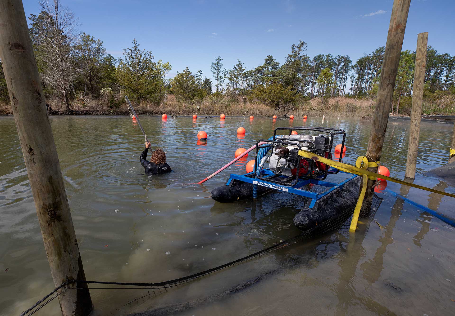 Whitaker Creek dredging