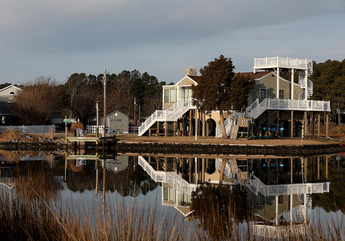 Homes near Crown Point Marina for Virginia Living Magazine