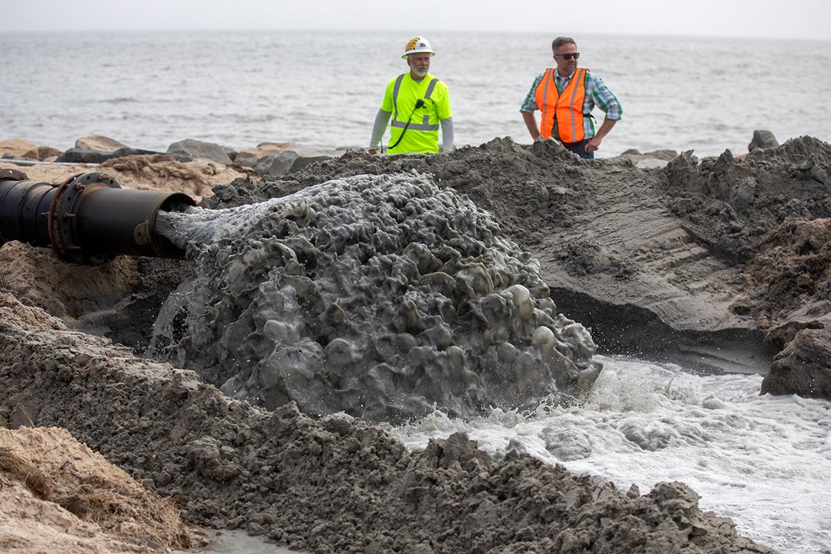 Dredging for Haven Beach in Mathews County 